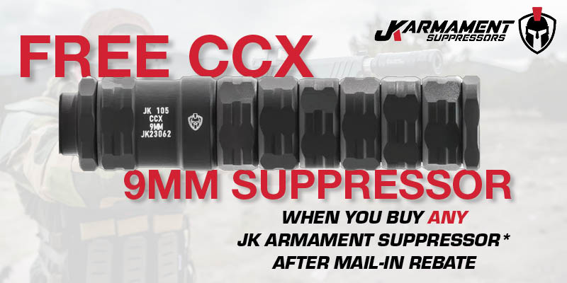 Free CCX Suppressor Promotion